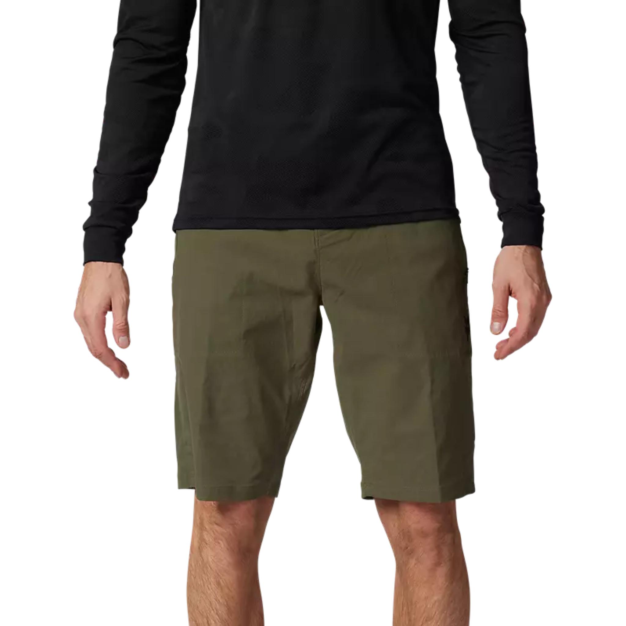 Fox Ranger Shorts With Liner Olive Green / 28