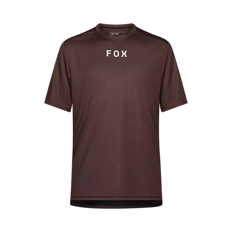 Fox Ranger SS Jersey Wordmark Cocoa / S