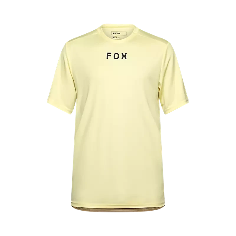 Fox Ranger SS Jersey Wordmark Lemonade / S