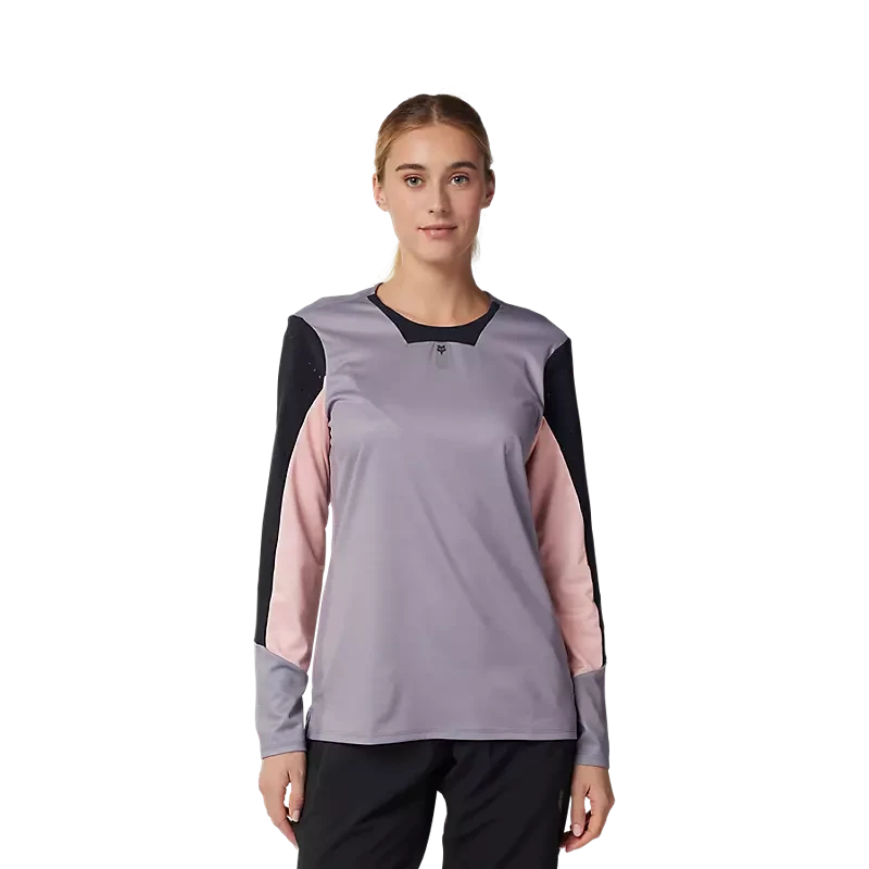 Fox Womens Defend Long Sleeve Jersey