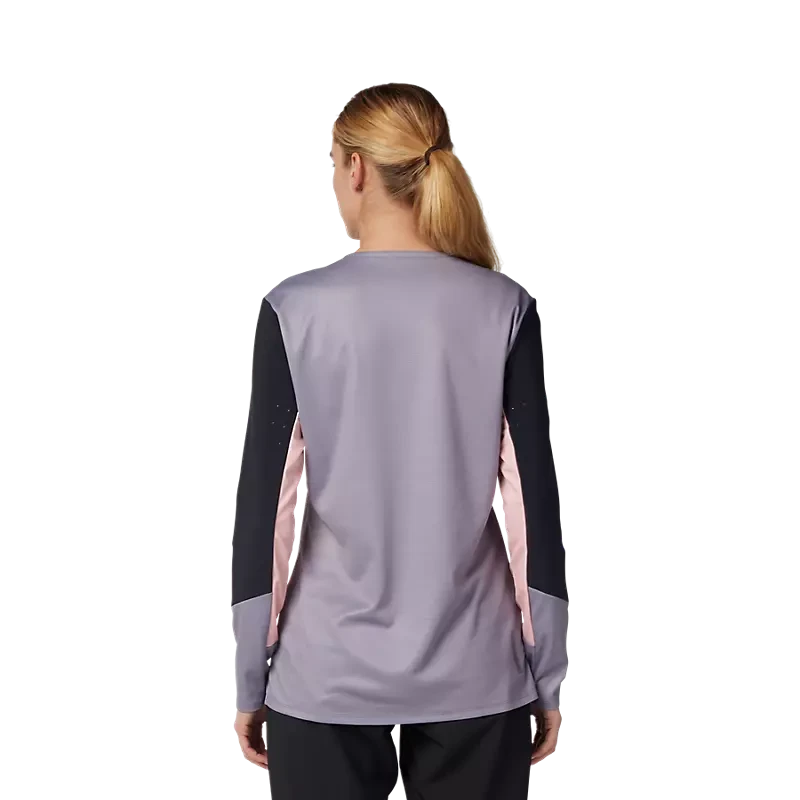 Fox Womens Defend Long Sleeve Jersey