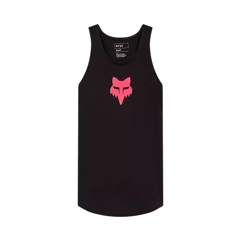 Fox Womens Fox Head Tank Black/Pink / XS