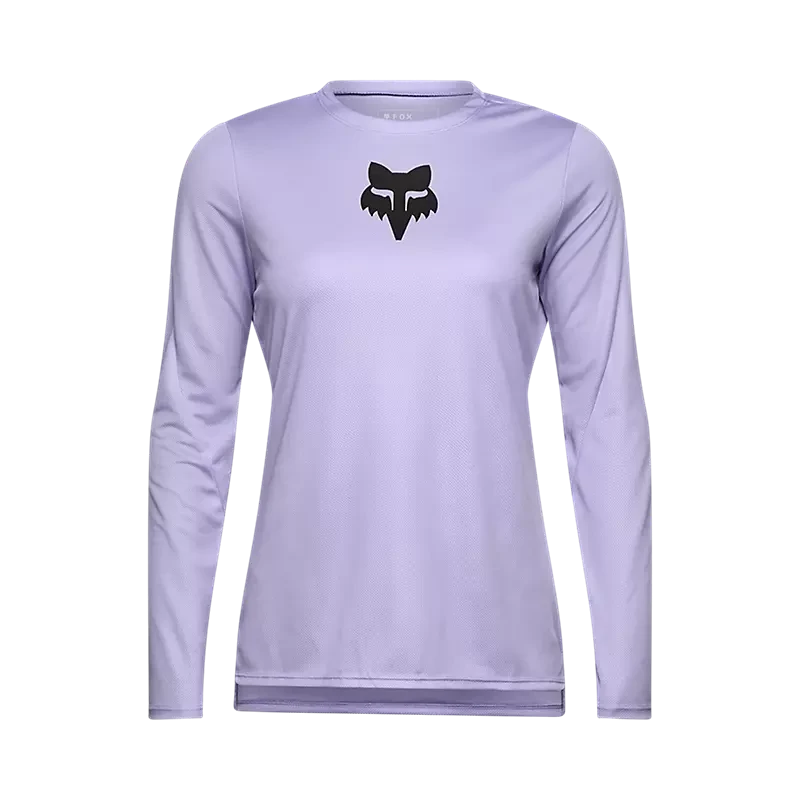 Fox Womens Ranger LS Jersey Fox Head Lilac / XS