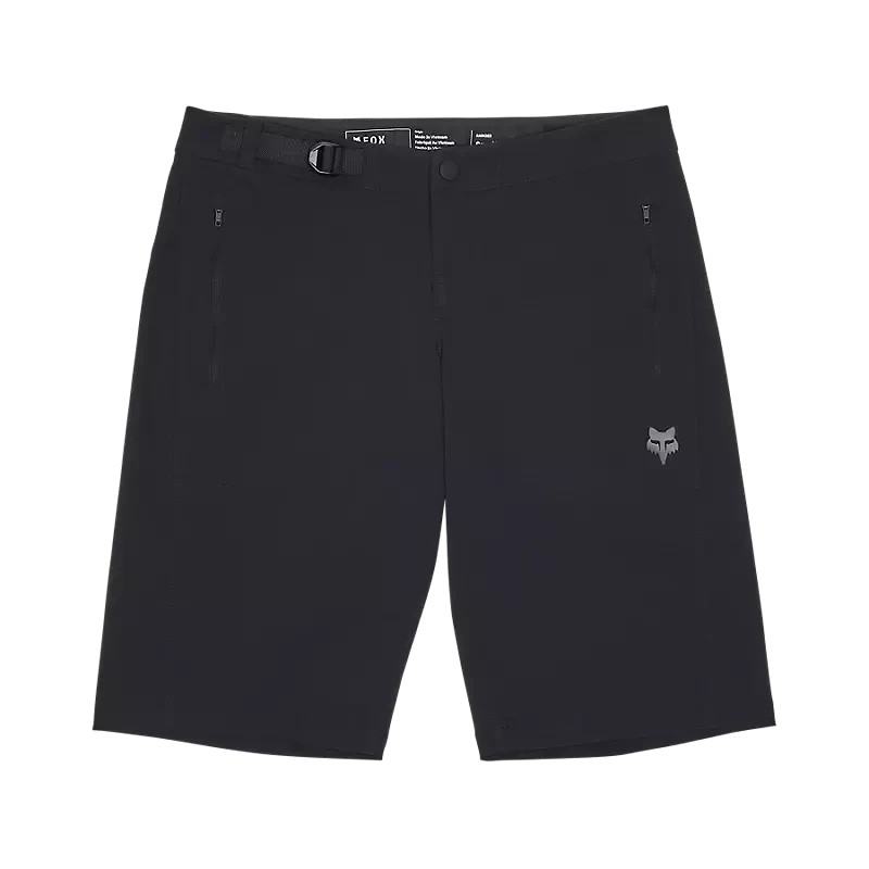 Fox Womens Ranger Shorts With Liner Black / XS