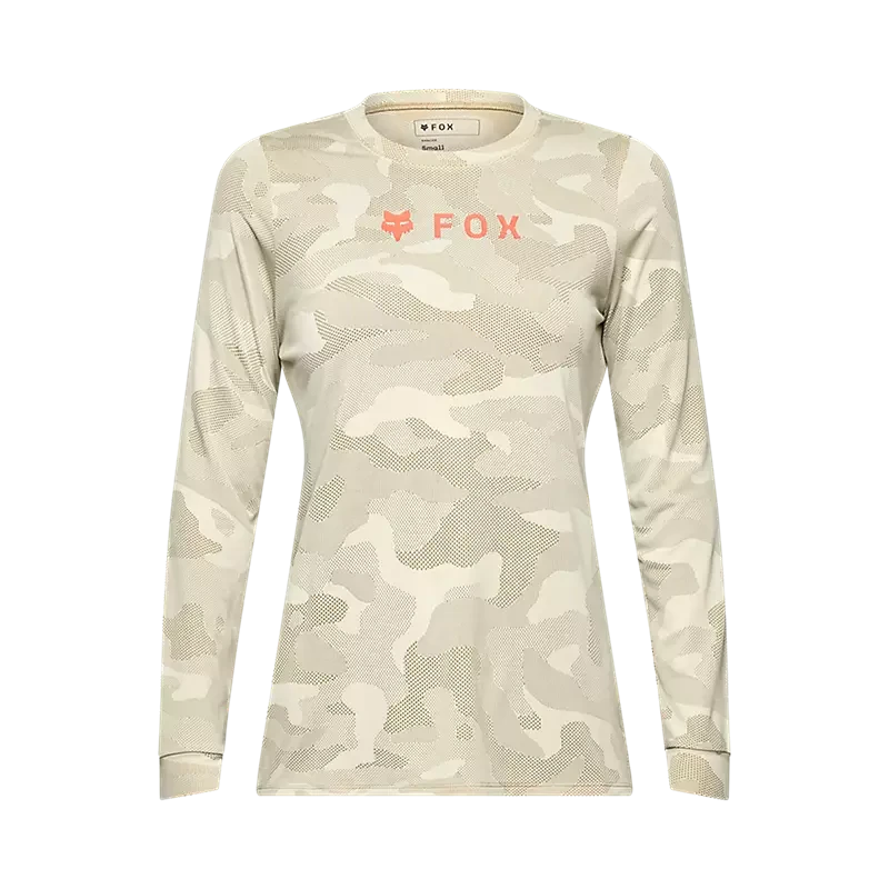 Fox Womens Ranger Tru Dri LS Jersey Cream / XS