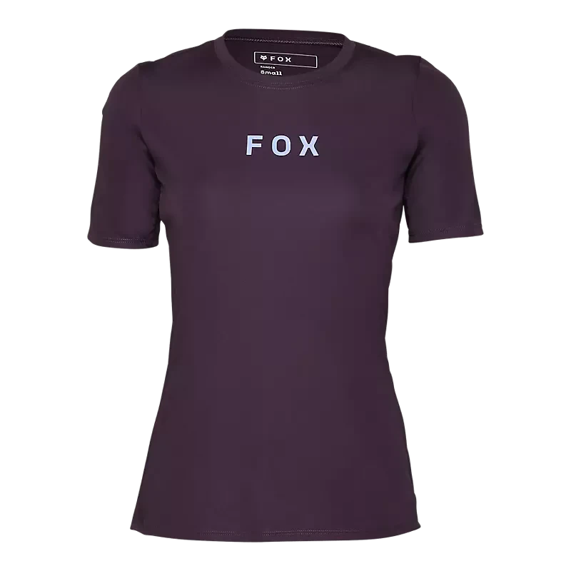 Fox Womens Ranger Wordmark Jersey Dark Purple / XS