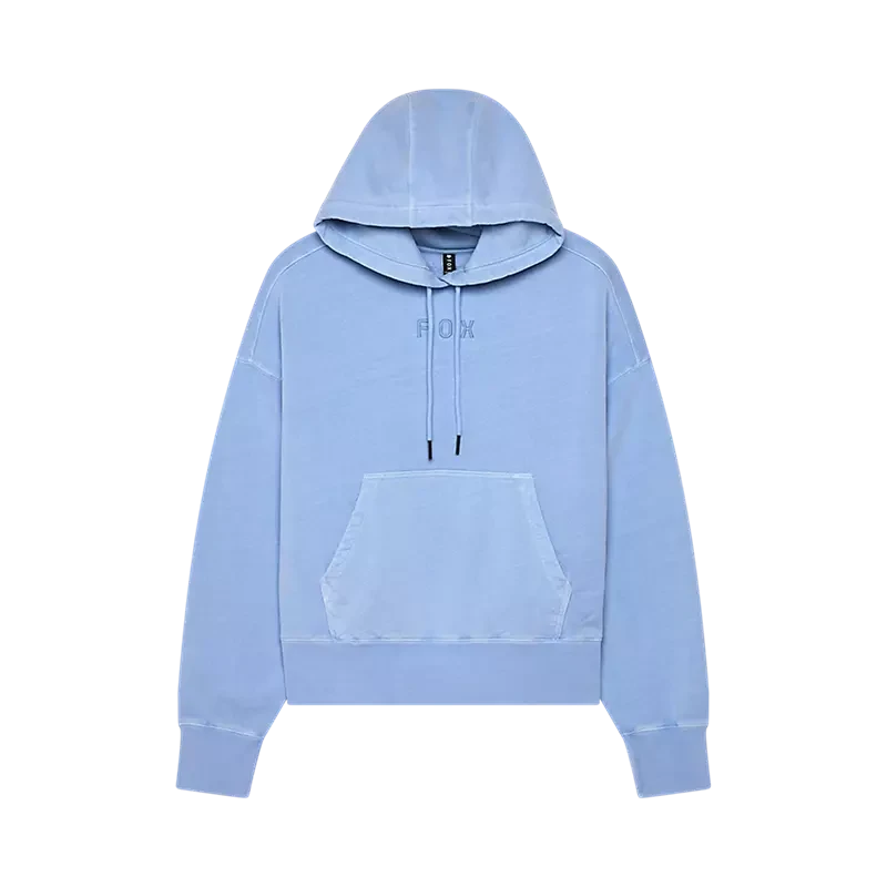 Fox Womens Wordmark OV Fleece Pullover Cashmere Blue / XS