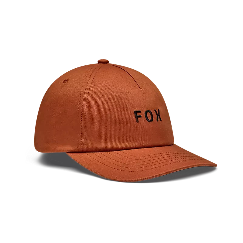 Fox Wordmark Adjustable Hat Cognac / OS