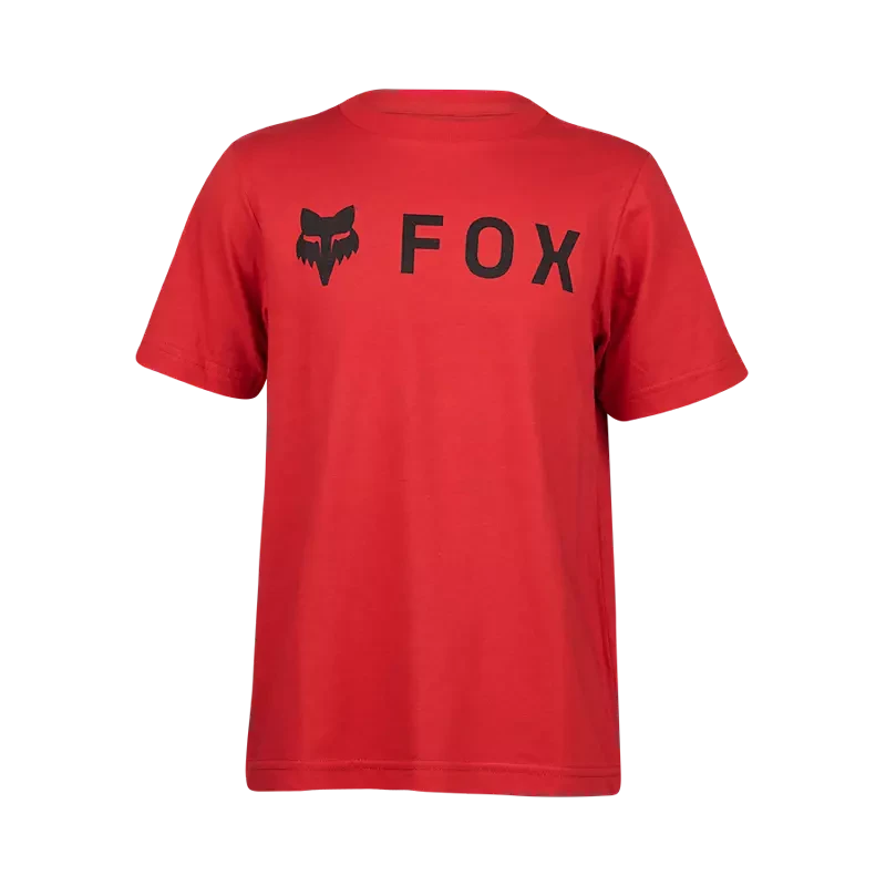 Fox Youth Absolute SS Tee Flame Red / YS