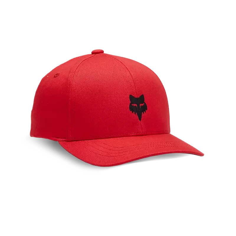 Fox Youth Fox Head 110 Snapback Flame Red / OS