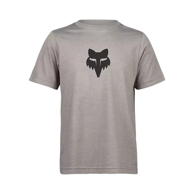 Fox Youth Fox Legacy SS Tee Heather Graphite / YXS