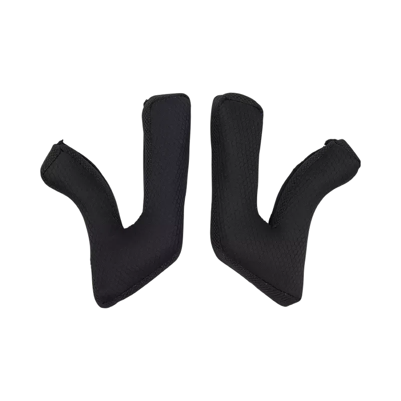 Fox Youth Rampage Thin Cheek Pads Black / YS