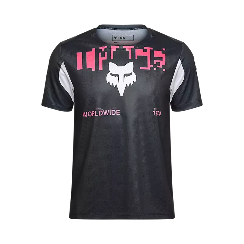 Fox Youth Ranger SS Jersey Digi Image Black / YS