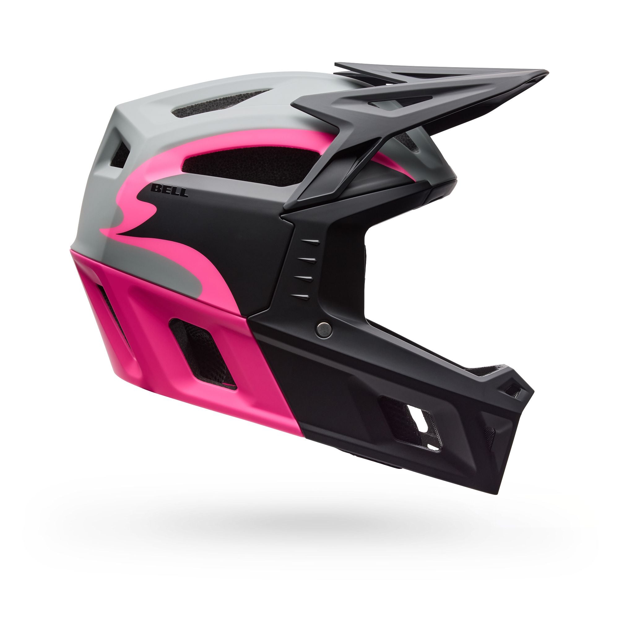 Full-Air MIPS Full Face MTB Helmet Grey/Pink / L