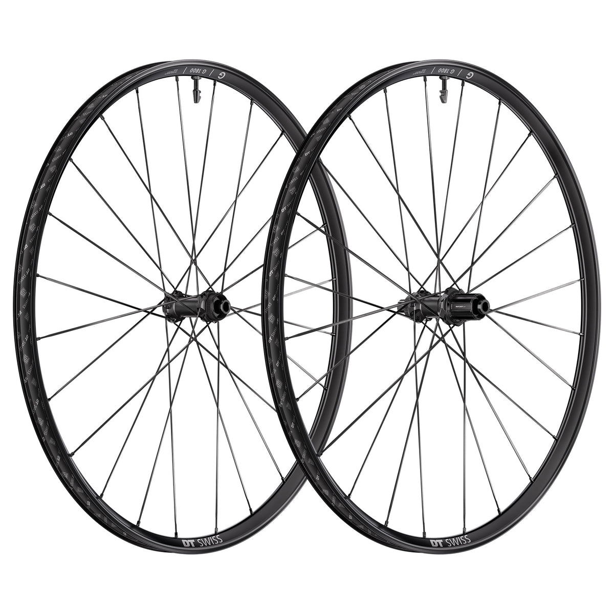 G 1800 SPLINE Disc Rear Wheel Black / SRAM XDR