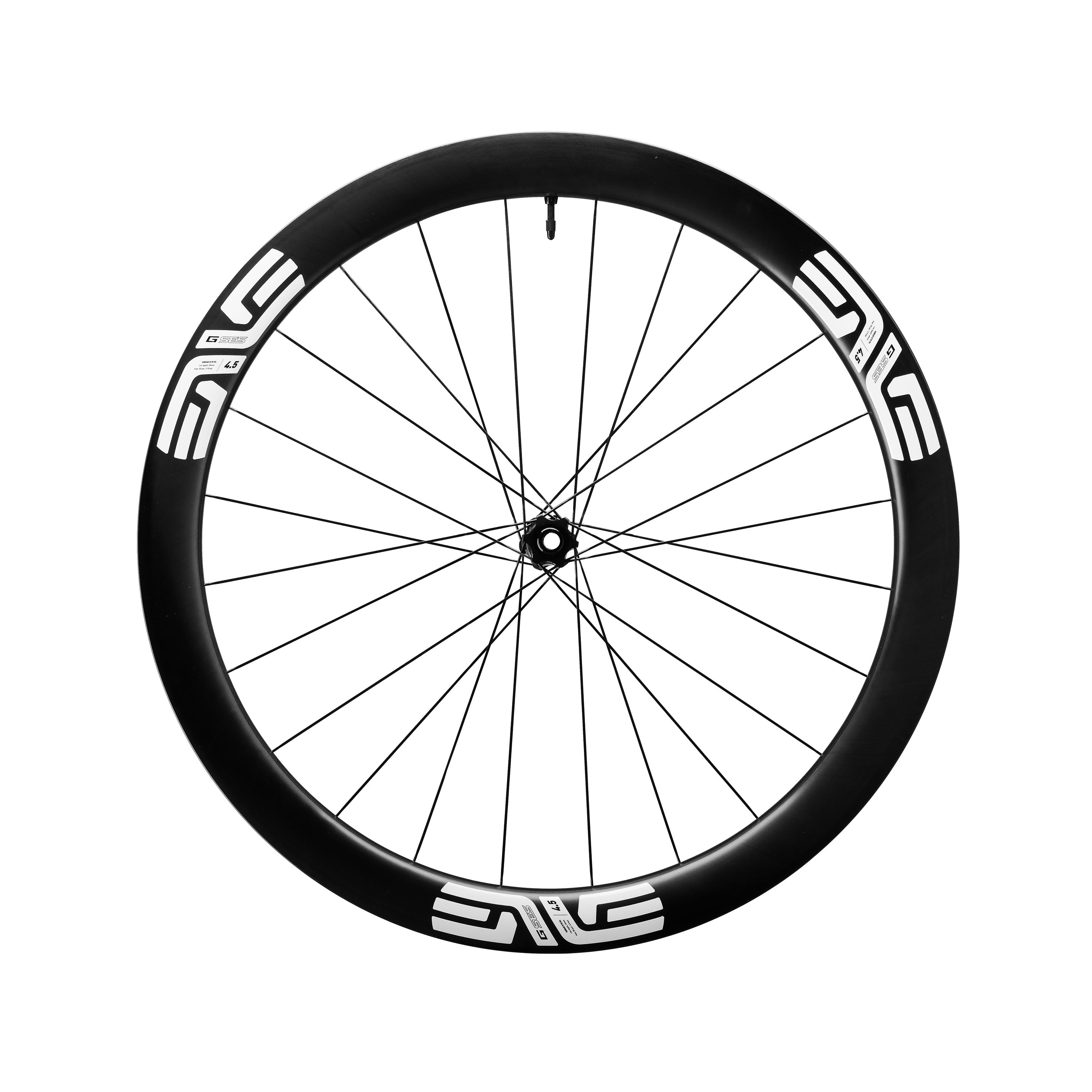 G SES 4.5 Carbon Front Wheel White / 12x100