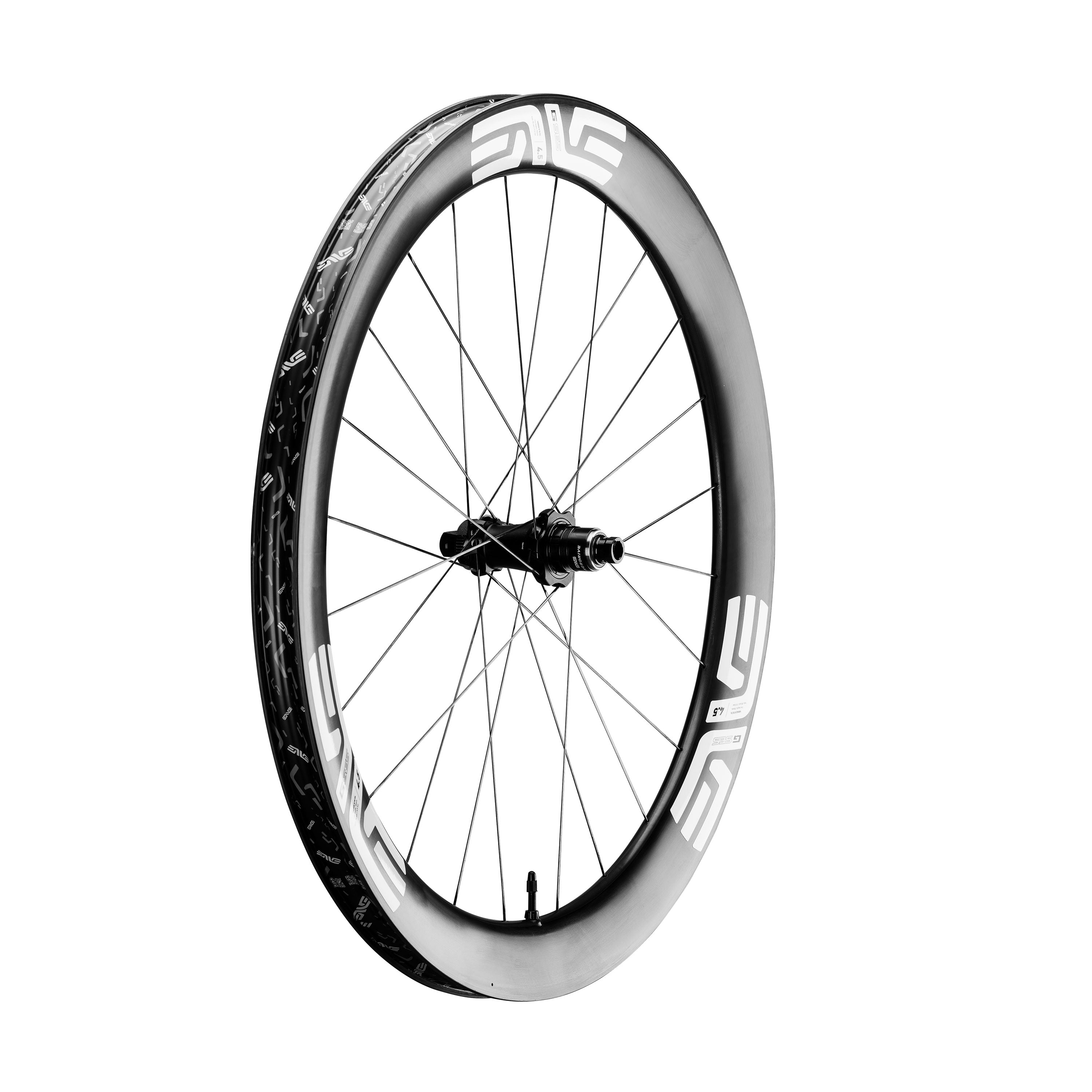 G SES 4.5 Carbon Rear Wheel White / Shimano HG
