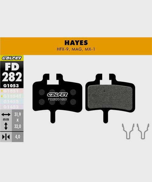 Galfer Standard Disc Brake Pads Hayes - HFX-9 / MAG / MX-1
