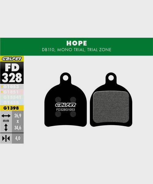 Galfer Standard Disc Brake Pads Hope - Mono Trial