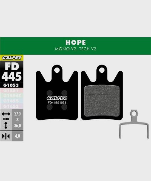 Galfer Standard Disc Brake Pads Hope - Mono V2 / Tech V2