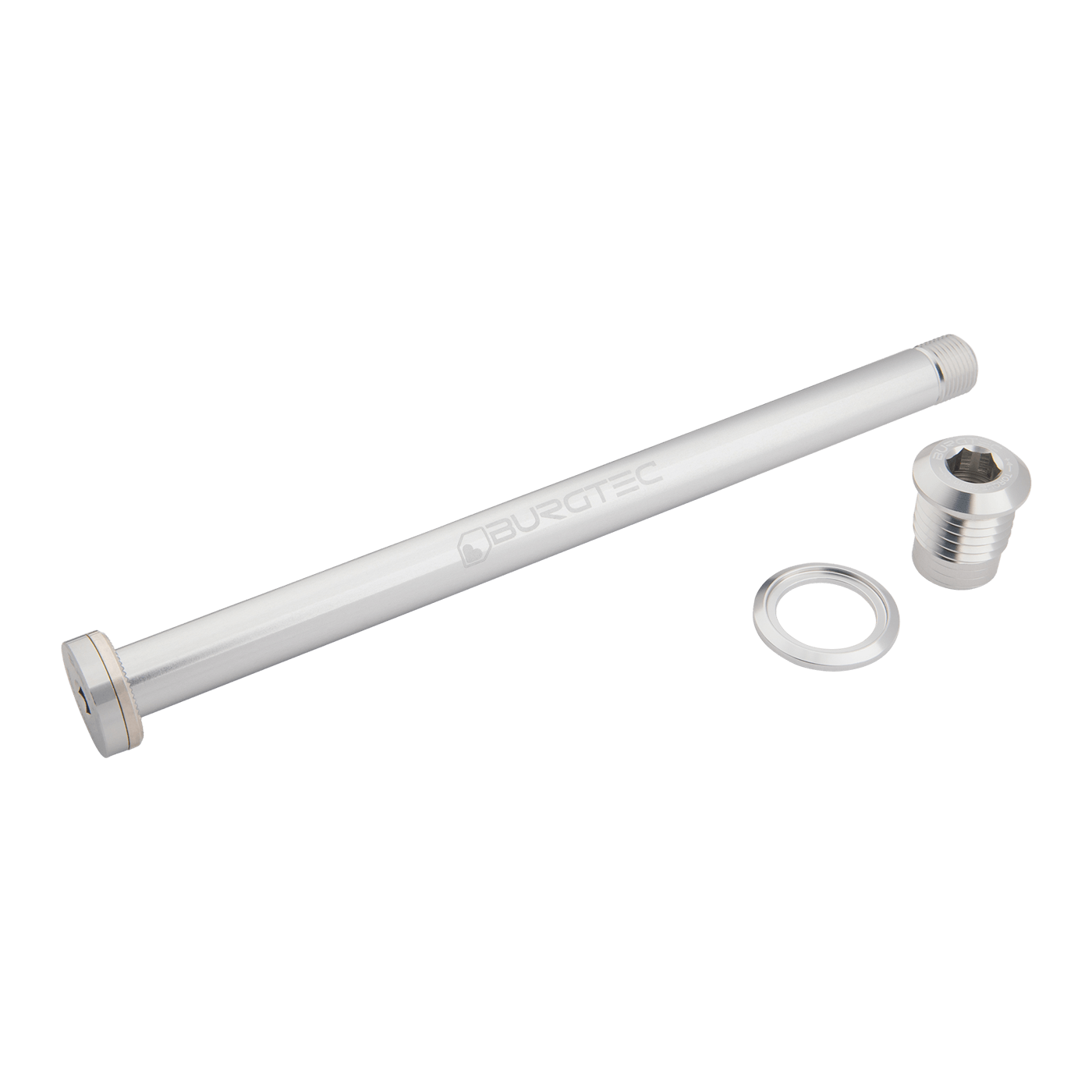 Giant 169.5mm Rear Axle Rhodium Silver