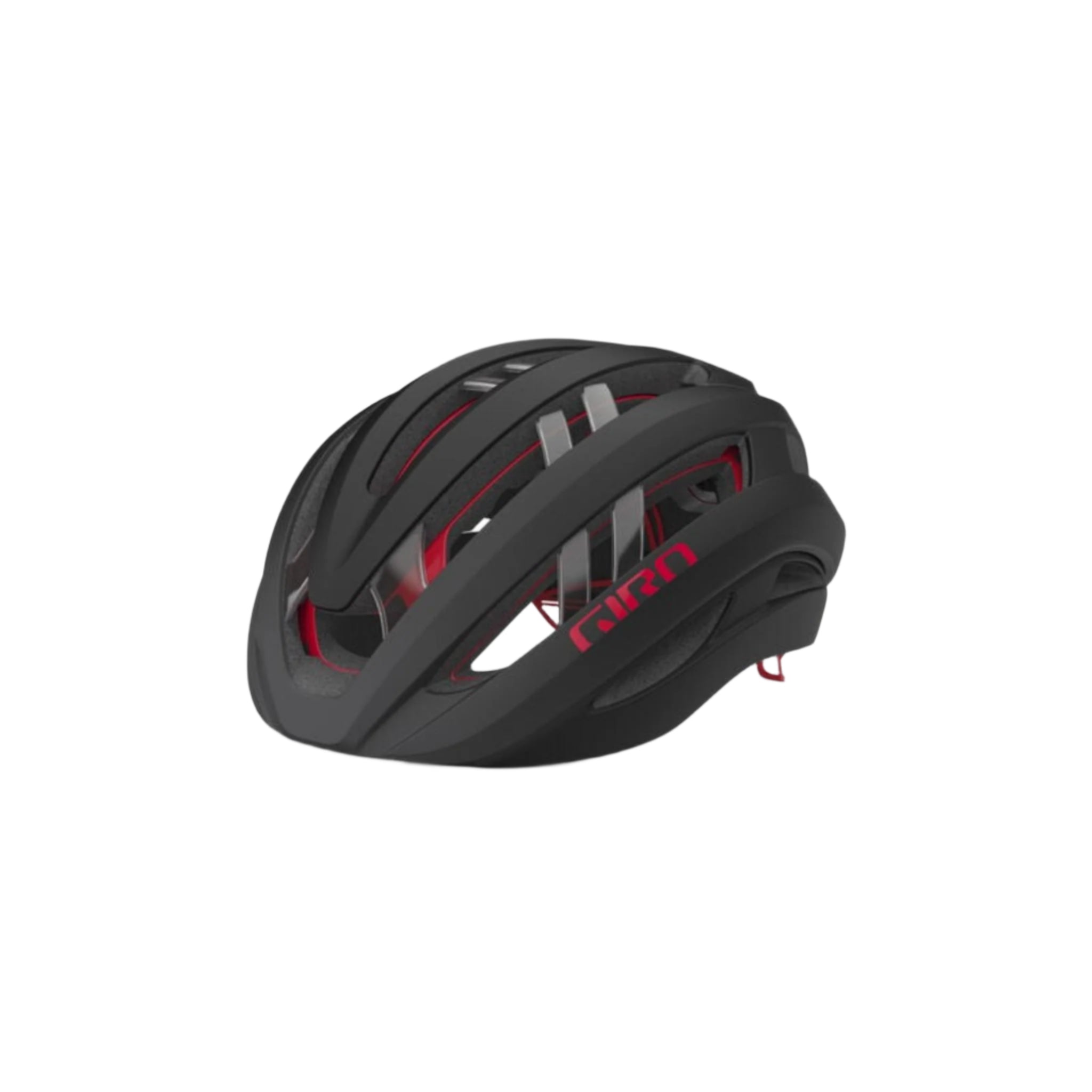 Giro Aries Spherical Road Helmet Grey/Red / S