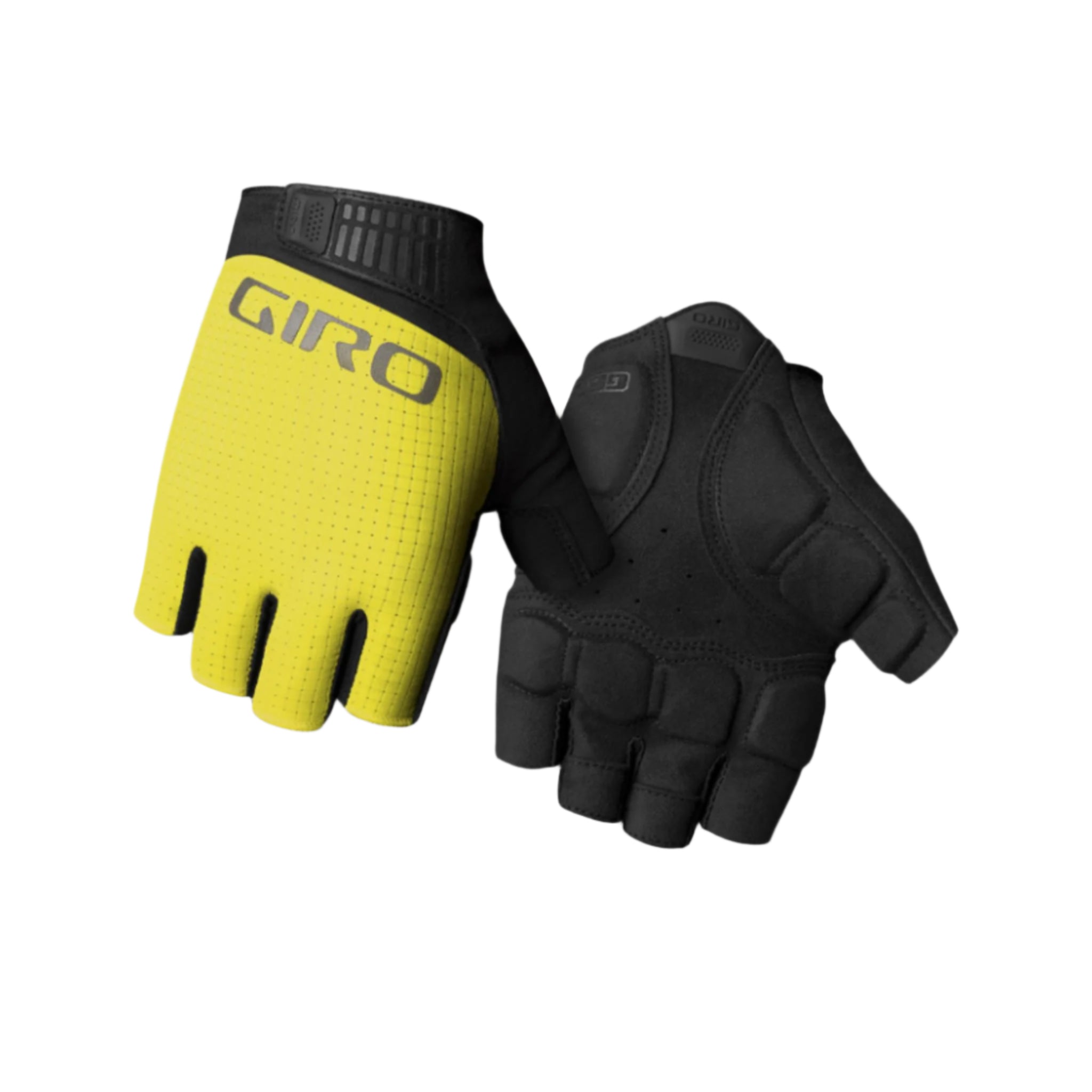 Giro Bravo II Gel Gloves Open Yellow / S