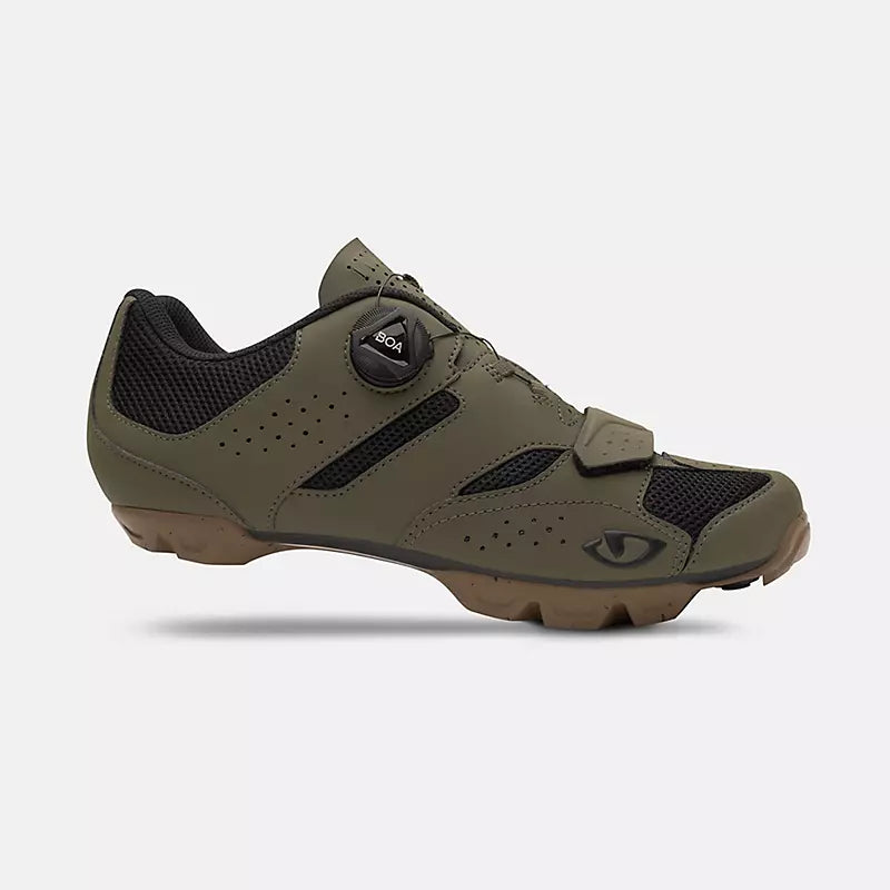 Giro Cylinder II MTB Cycling Shoes Olive/Gum / 39
