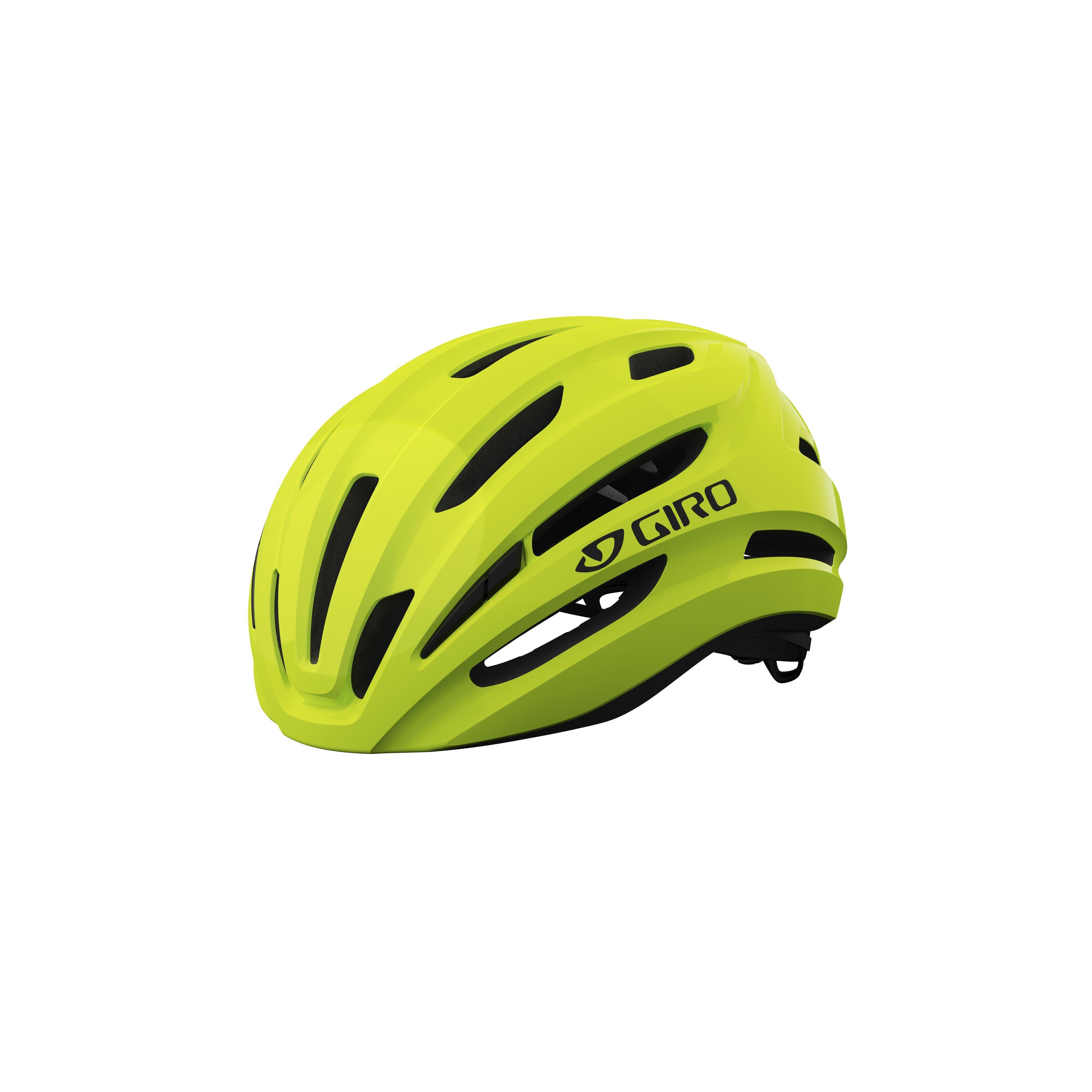 Giro Isode MIPS II Road Bike Helmet Gloss Highlight Yellow Black / One Size 54-61cm