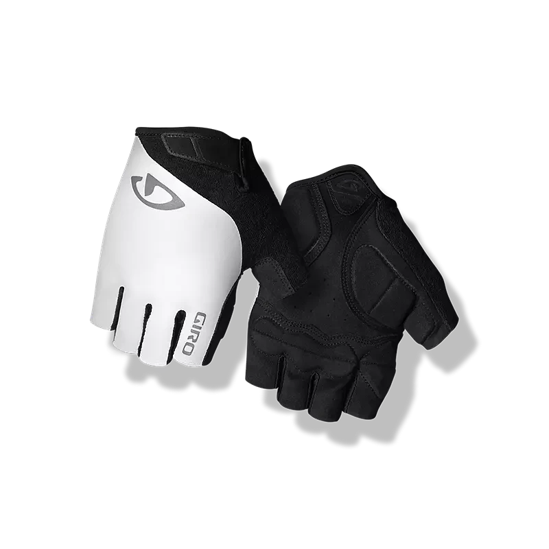 Giro Jag Road Cycling Mitts White / XXL