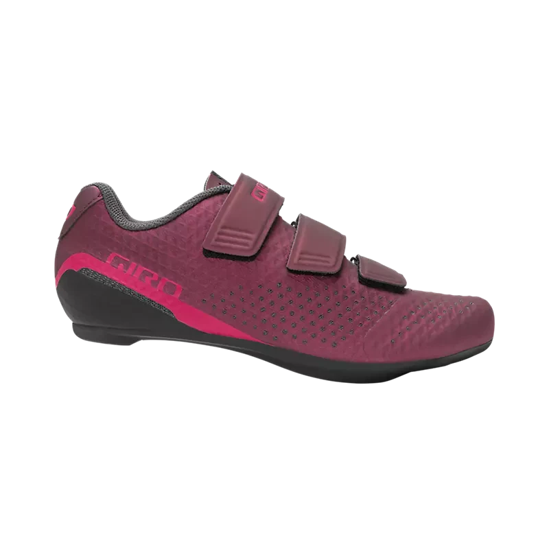 Giro Stylus Women's Road Cycling Shoes Dark Red / 37
