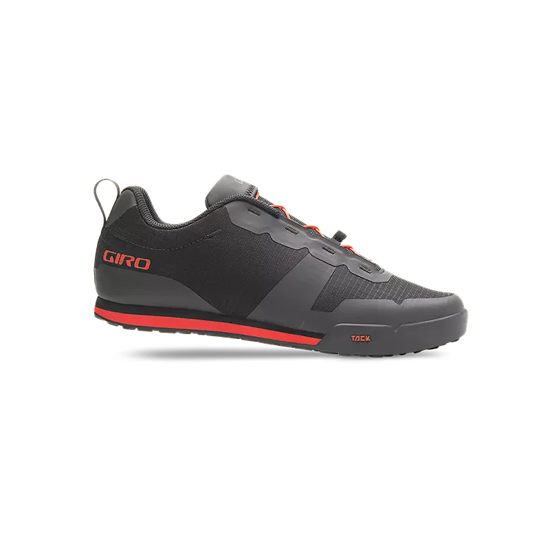 Giro Tracker Fastlace MTB Shoe Black/Bright Red / 39