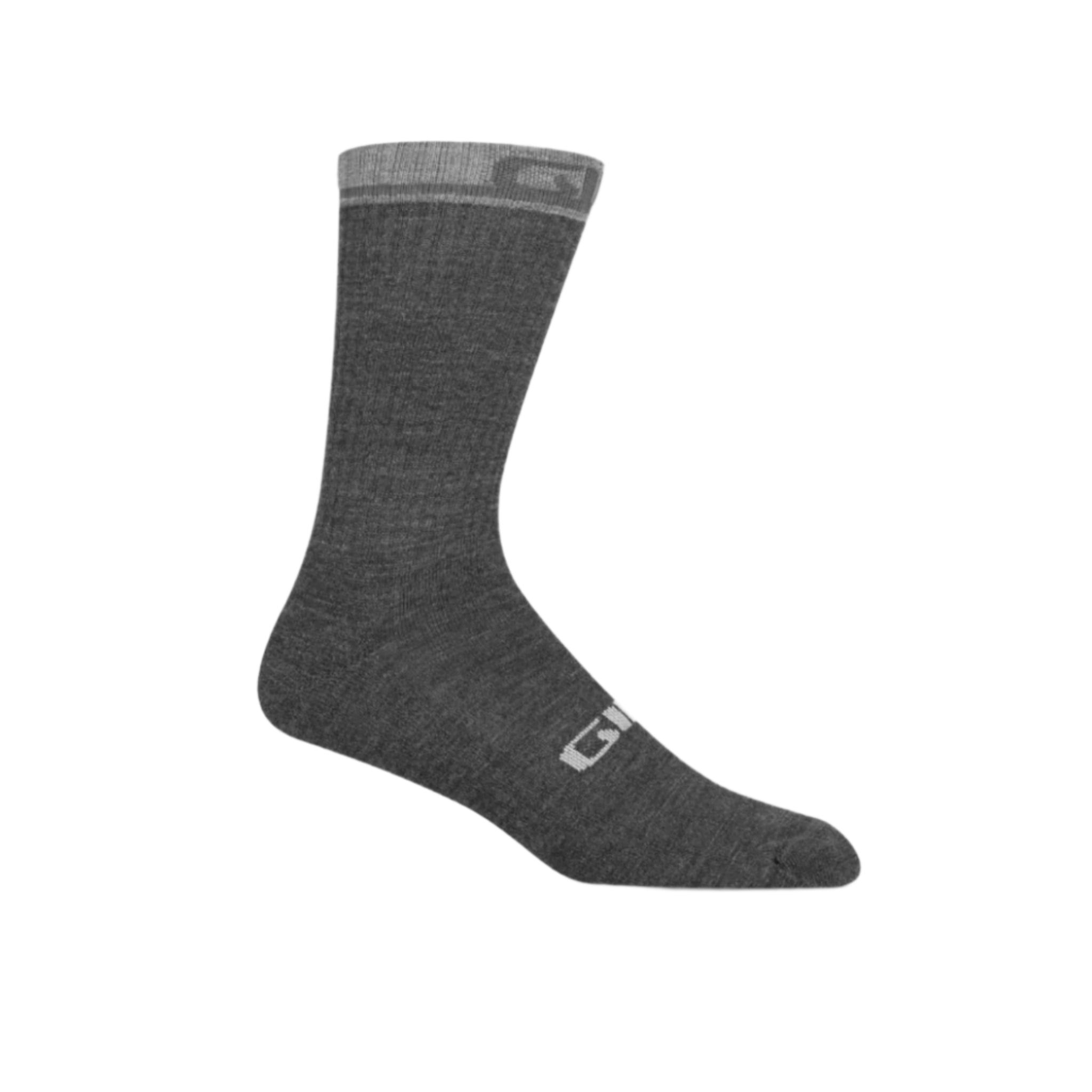 Giro Winter Merino Wool Socks Charcoal/Light Grey / S