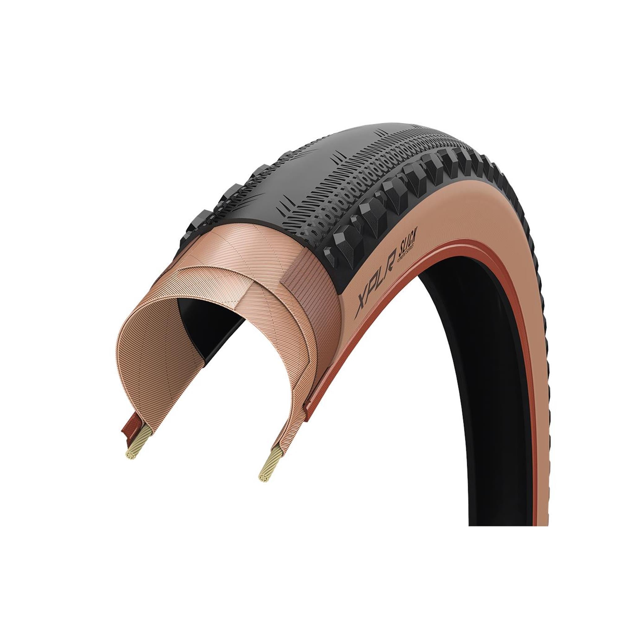 Goodyear Zipp XPLR Slick Tubeless Tyre Black / 700 x 45c