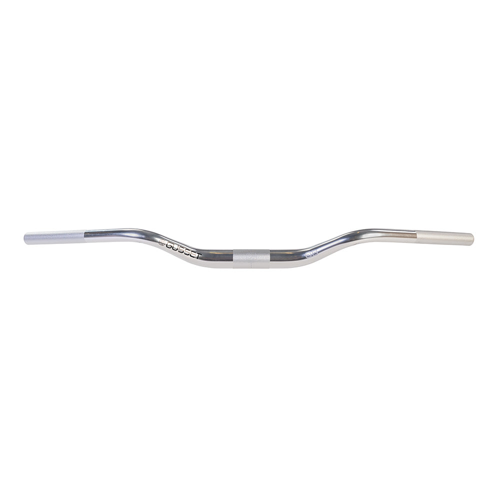 Gusset Beard Bar Silver / 750mm / 31.8mm