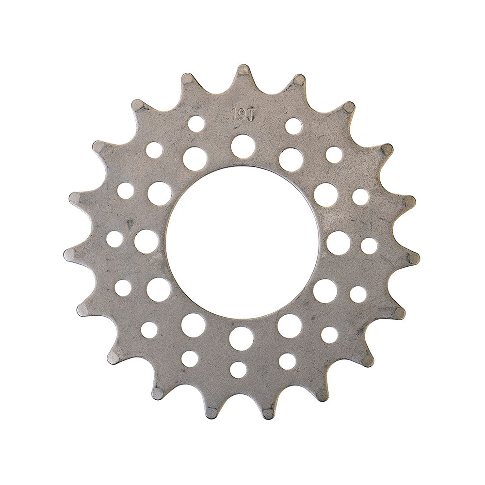 Gusset Disc Mount Fixed Sprockets Silver / 19T