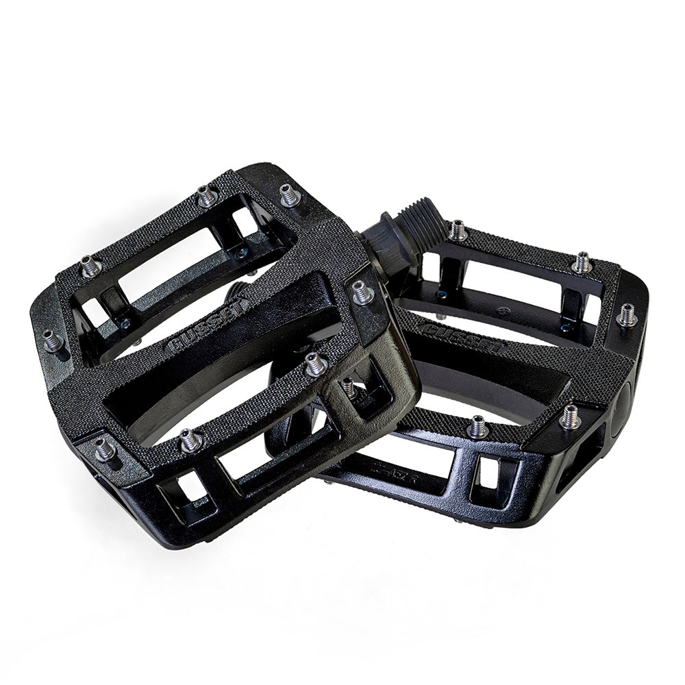 Gusset Slim Jim Loose Ball Pedals Black / 9/16"