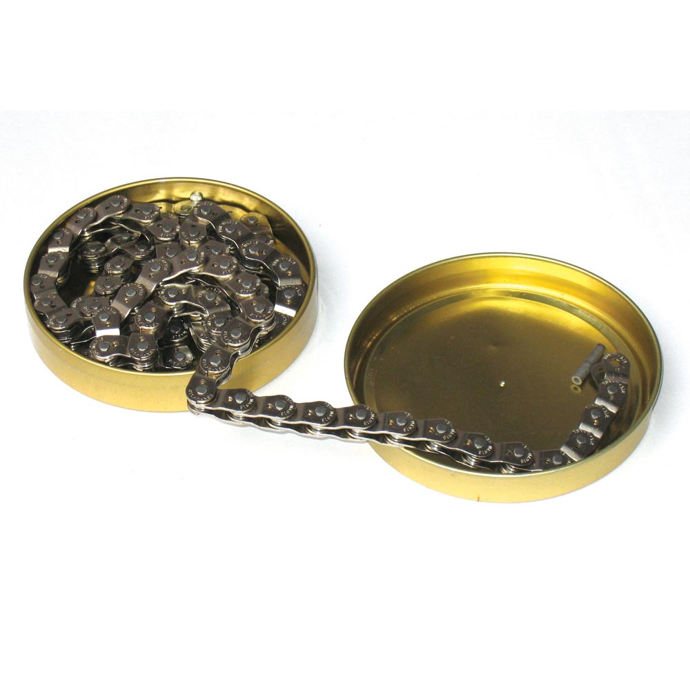 Gusset Slink Chrome Plated Singlespeed Chain Chrome / 3/32 / 1-Speed