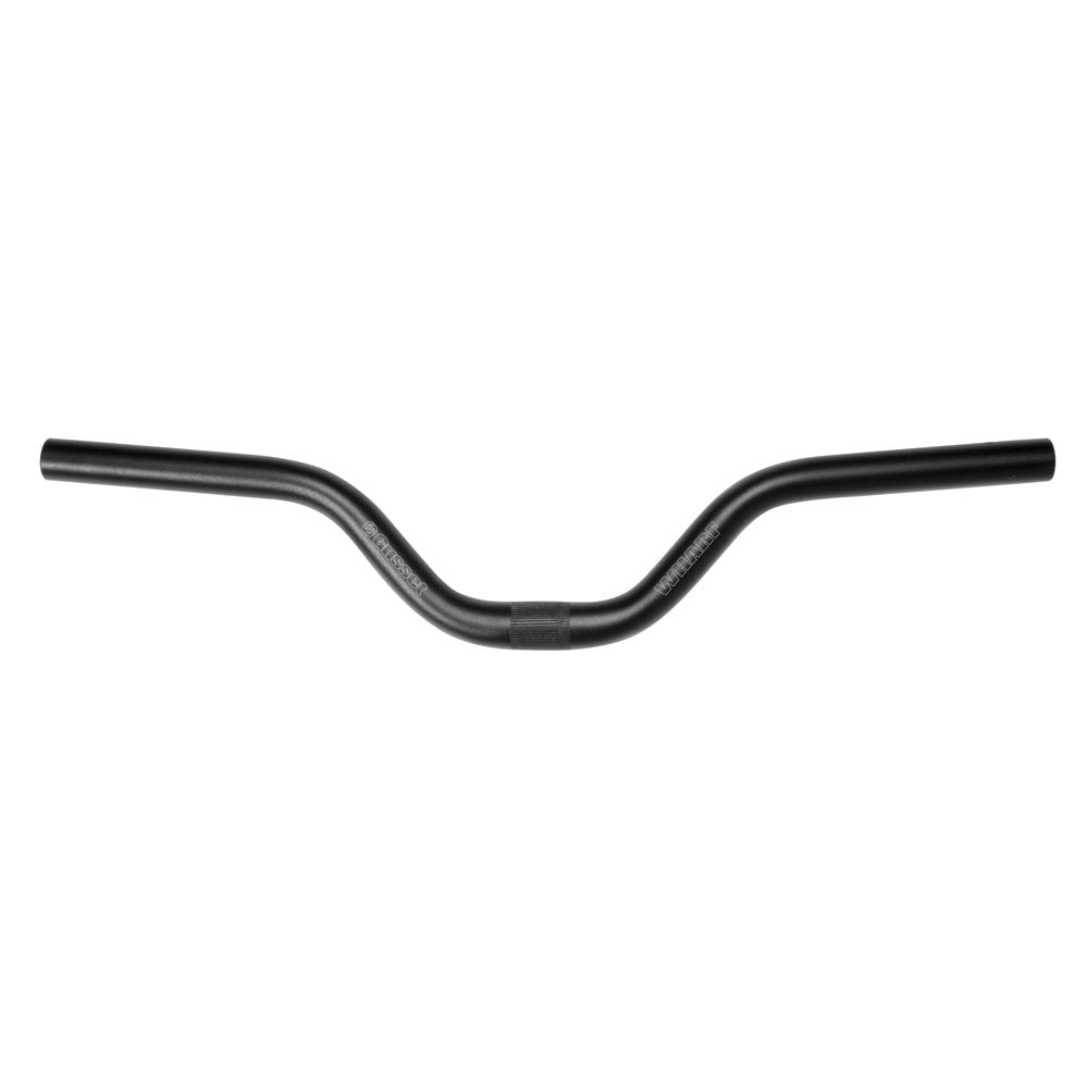 Gusset Wharf Bars Black / 560mm / 25.4/31.8mm