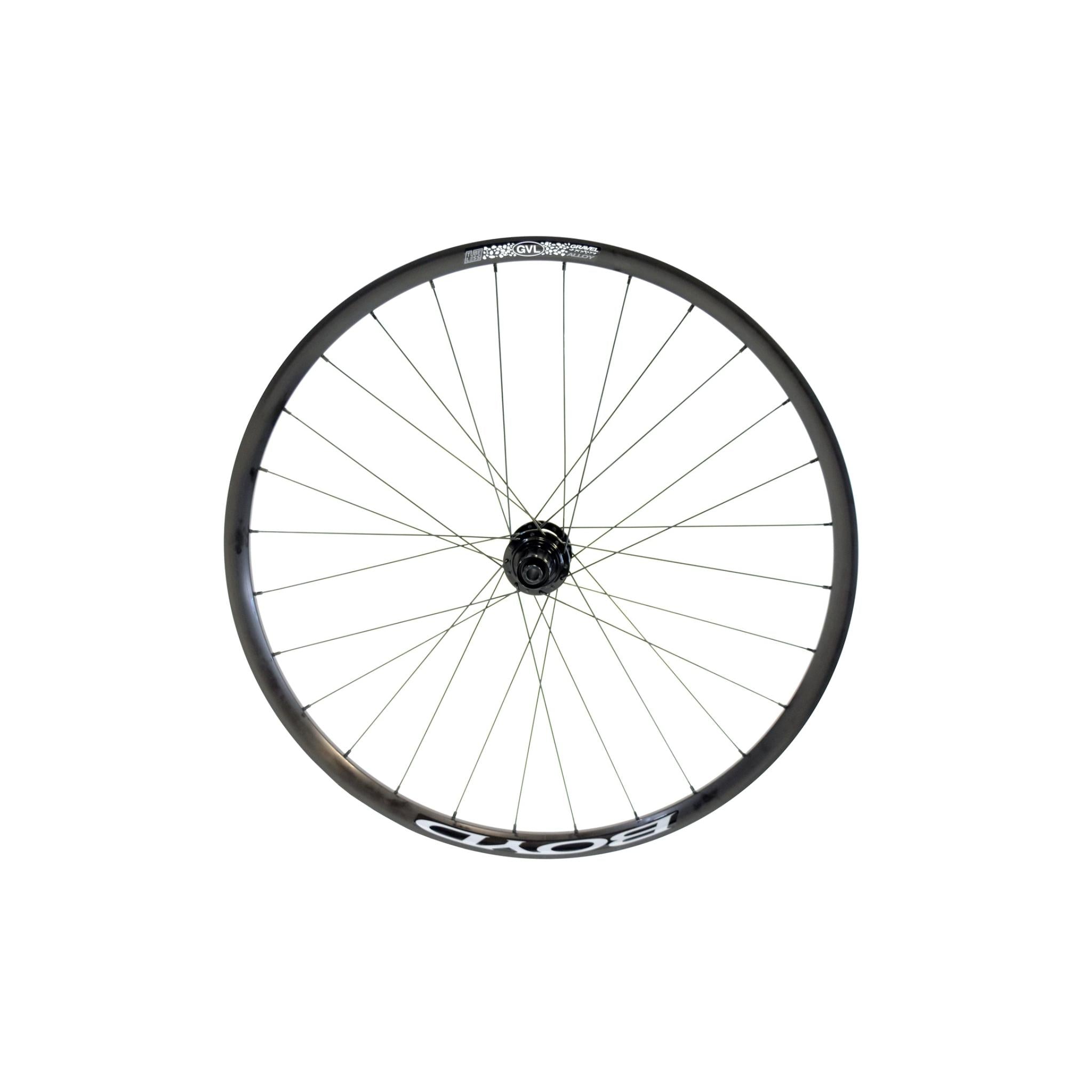 GVL 700c Alloy Gravel Front Wheel 12 x 100mm / Spoke Count: 28H