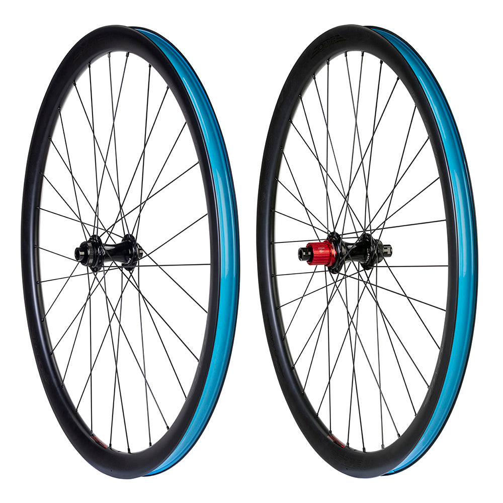 Halo Carbaura XCD 35mm Carbon Gravel Wheelset Black / 700c / Pair MS