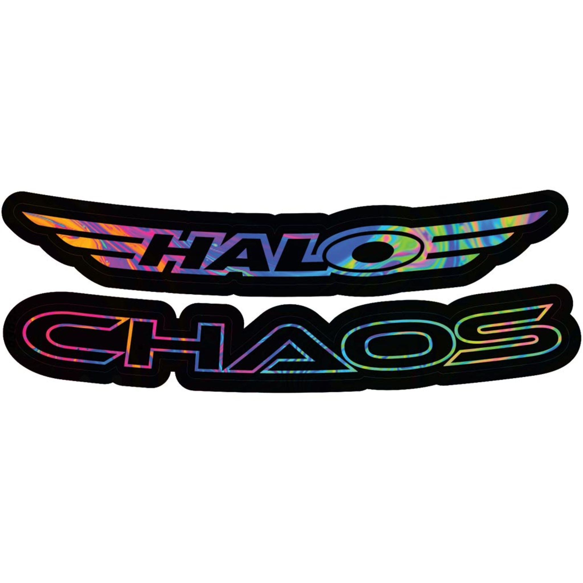 Halo Chaos Decal Kit Oil Slick