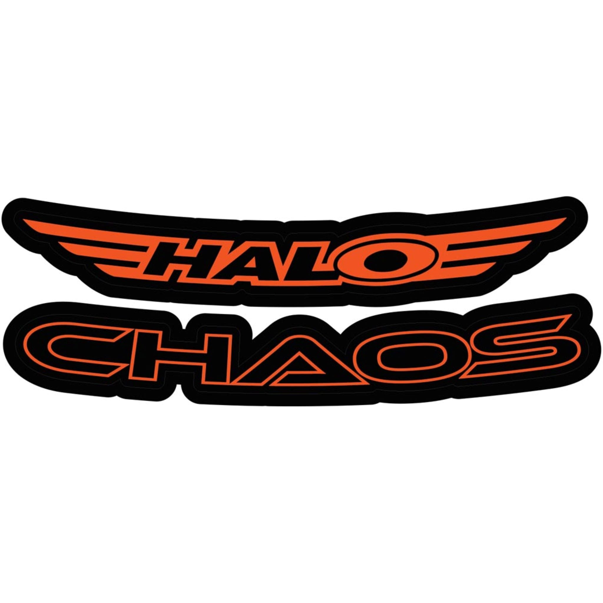 Halo Chaos Decal Kit Orange