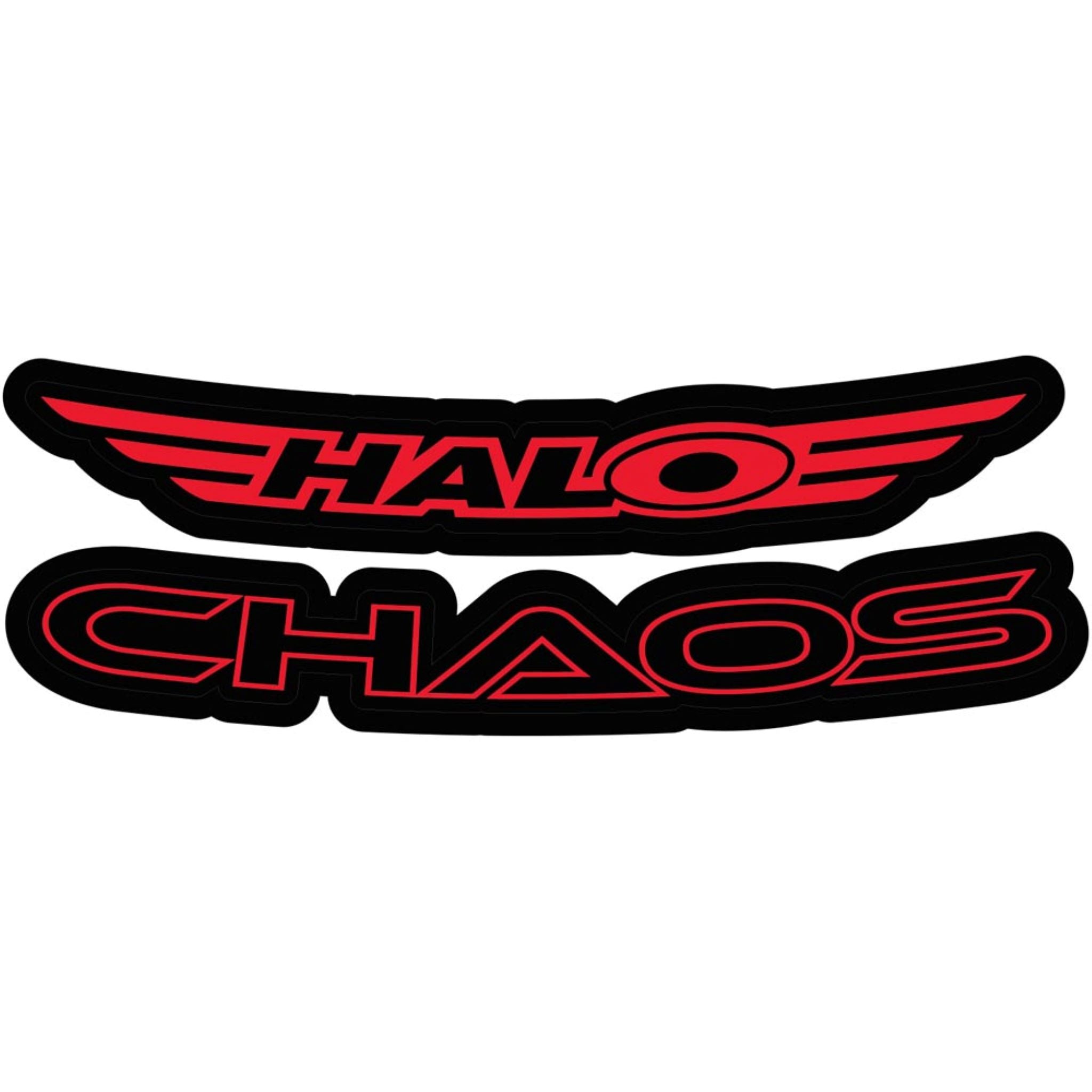 Halo Chaos Decal Kit Red