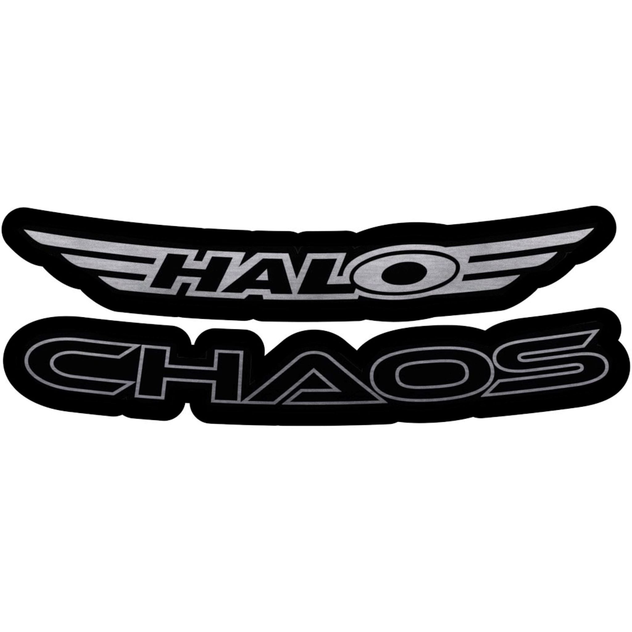Halo Chaos Decal Kit Silver