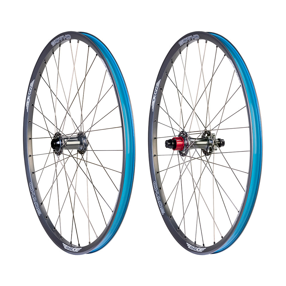 Halo Chaos Grey Team Edition 26" Wheelset Grey / 26 Inch
