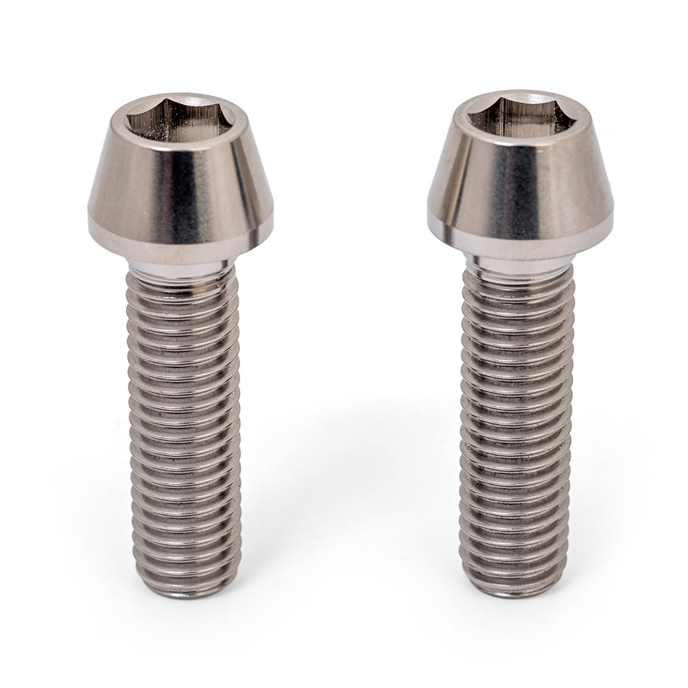 Halo DJD and MT Supadrive SS Titanium Bolts Natural / M10x1.5x35mm
