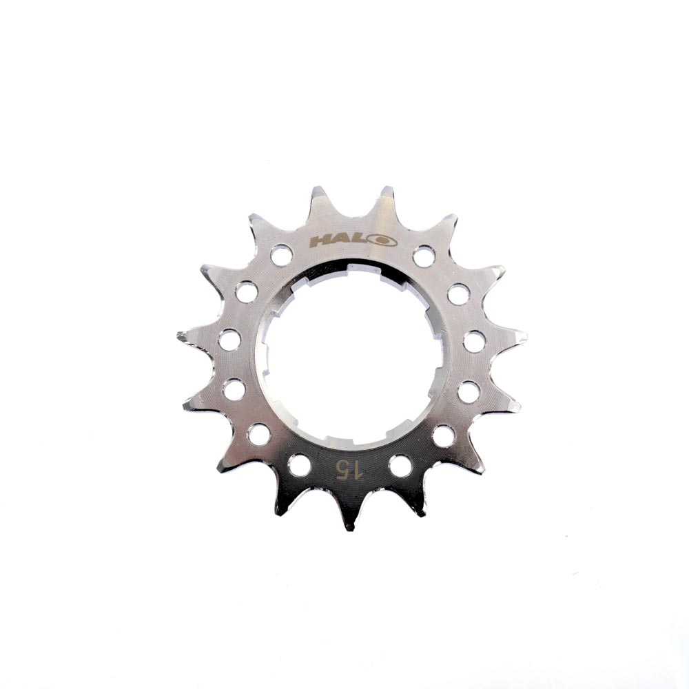 Halo Fat Foot Sprocket Chrome / 15T
