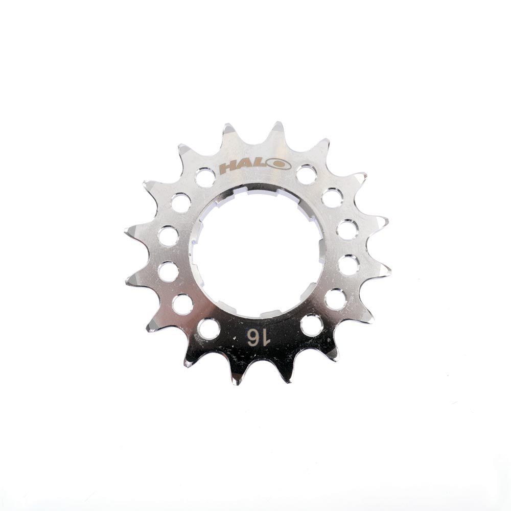Halo Fat Foot Sprocket Chrome / 16T