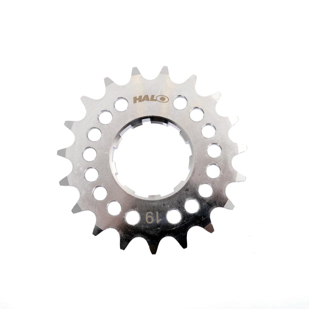Halo Fat Foot Sprocket Chrome / 19T